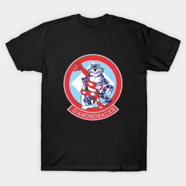 Grumman F-14 Tomcat - Diamondbacks T-Shirt by TomcatGypsy